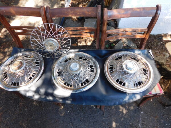 Wire wheels worn